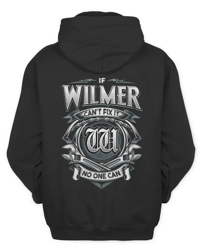 WILMER AP81-K4-626 - Personalized Ahmed Quote Apparel “If Ahmed Can't Fix It, No One Can” - Unisex Hoodie - Black