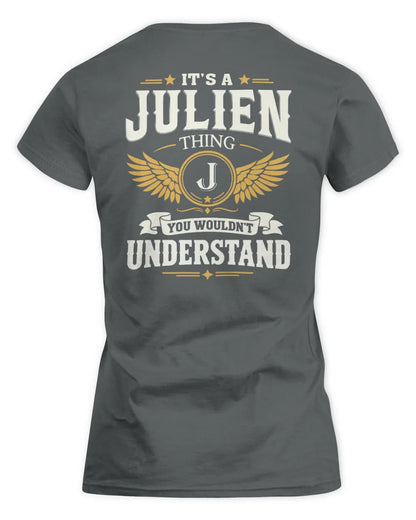 JULIEN KT06-M008 It’s a [NAME] Thing – You Wouldn’t Understand | Personalized Vintage T-Shirt - Women's Standard T-Shirt - Charcoal