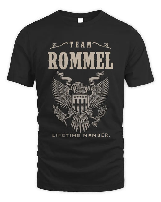 ROMMEL TP06-K82 – Personalized Classic Style Apparel “Team NAME Lifetime Member”