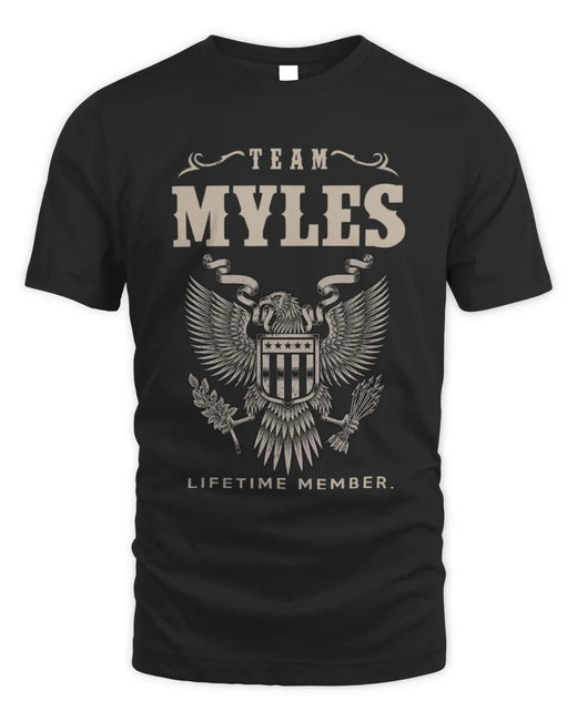 MYLES TP06-K82 – Personalized Classic Style Apparel “Team NAME Lifetime Member”