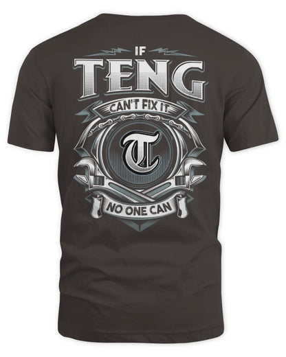 TENG AP81-K4-626 - Personalized Ahmed Quote Apparel “If Ahmed Can't Fix It, No One Can” - Unisex Standard T-Shirt - Dark Chocolate