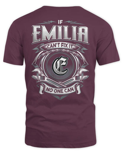 EMILIA AP81-K4-626 - Personalized Ahmed Quote Apparel “If Ahmed Can't Fix It, No One Can” - Unisex Standard T-Shirt - Maroon