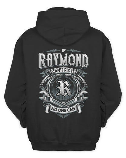 RAYMOND AP81-K4-626 - Personalized Ahmed Quote Apparel “If Ahmed Can't Fix It, No One Can” - Unisex Hoodie - Black