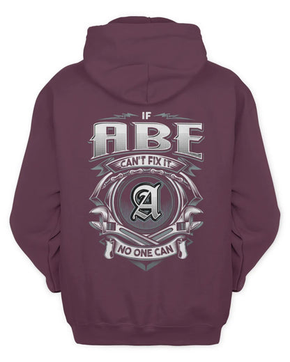 ABE AP81-K4-626 - Personalized Ahmed Quote Apparel “If Ahmed Can't Fix It, No One Can” - Unisex Hoodie - Maroon