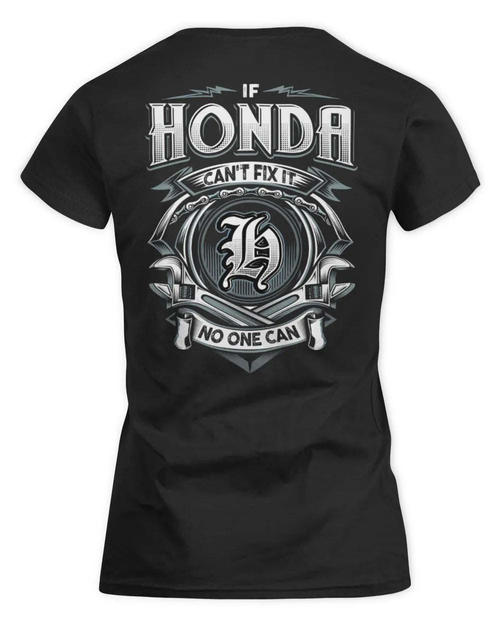 HONDA AP81-K4-626 - Personalized Ahmed Quote Apparel “If Ahmed Can't Fix It, No One Can” - Women's Standard T-Shirt - Black