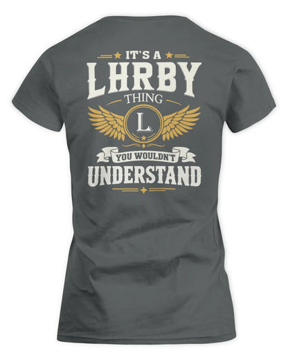 LHRBY KT06-M008 It’s a [NAME] Thing – You Wouldn’t Understand | Personalized Vintage T-Shirt - Women's Standard T-Shirt - Charcoal