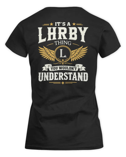 LHRBY KT06-M008 It’s a [NAME] Thing – You Wouldn’t Understand | Personalized Vintage T-Shirt - Women's Standard T-Shirt - Black