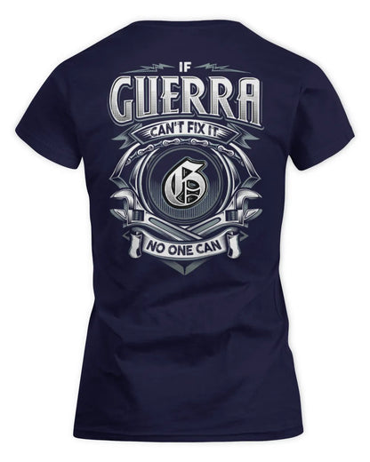 GUERRA AP81-K4-626 - Personalized Ahmed Quote Apparel “If Ahmed Can't Fix It, No One Can” - Women's Standard T-Shirt - Navy