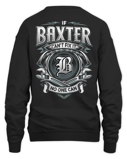 BAXTER AP81-K4-626 - Personalized Ahmed Quote Apparel “If Ahmed Can't Fix It, No One Can” - Unisex Sweatshirt - Black