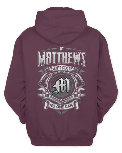 MATTHEWS AP81-K4-626 - Personalized Ahmed Quote Apparel “If Ahmed Can't Fix It, No One Can” - Unisex Hoodie - Maroon