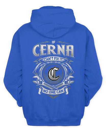 CERNA AP81-K4-626 - Personalized Ahmed Quote Apparel “If Ahmed Can't Fix It, No One Can” - Unisex Hoodie - Royal