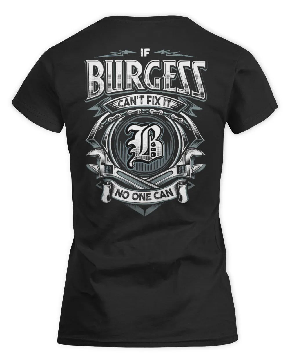 BURGESS AP81-K4-626 - Personalized Ahmed Quote Apparel “If Ahmed Can't Fix It, No One Can” - Women's Standard T-Shirt - Black
