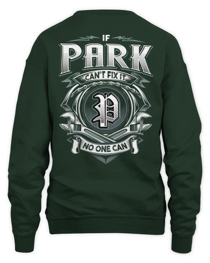 PARK AP81-K4-626 - Personalized Ahmed Quote Apparel “If Ahmed Can't Fix It, No One Can” - Unisex Sweatshirt - Forest Green