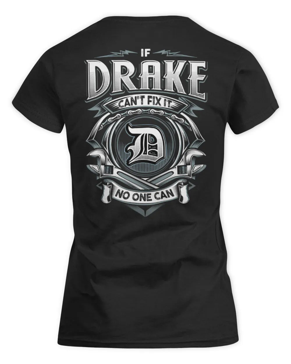DRAKE AP81-K4-626 - Personalized Ahmed Quote Apparel “If Ahmed Can't Fix It, No One Can” - Women's Standard T-Shirt - Black