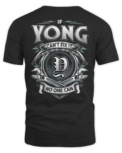 YONG AP81-K4-626 - Personalized Ahmed Quote Apparel “If Ahmed Can't Fix It, No One Can” - Unisex Standard T-Shirt - Black