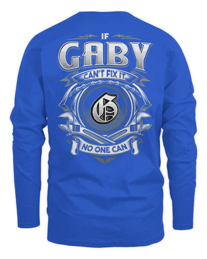 GABY AP81-K4-626 - Personalized Ahmed Quote Apparel “If Ahmed Can't Fix It, No One Can” - Men's Long Sleeved T-Shirt - Royal