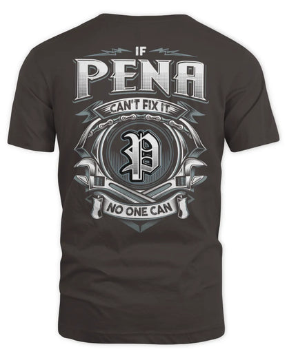 PENA AP81-K4-626 - Personalized Ahmed Quote Apparel “If Ahmed Can't Fix It, No One Can” - Unisex Standard T-Shirt - Dark Chocolate