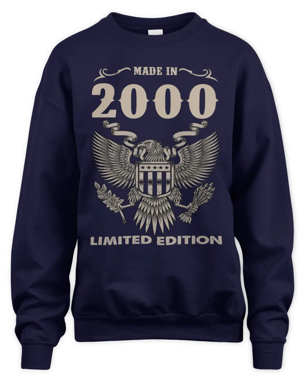 2000 HH89-K2 – Classic Birth Year Limited Edition T-Shirt - Unisex Sweatshirt - Navy