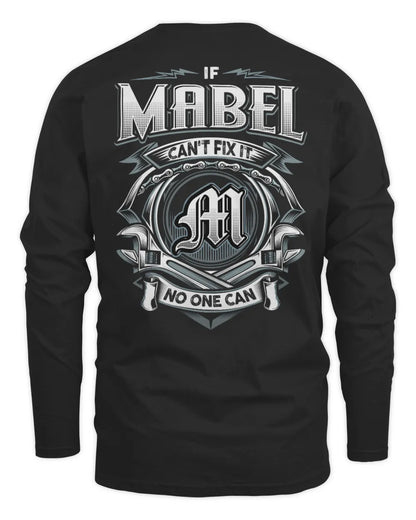 MABEL AP81-K4-626 - Personalized Ahmed Quote Apparel “If Ahmed Can't Fix It, No One Can” - Men's Long Sleeved T-Shirt - Black