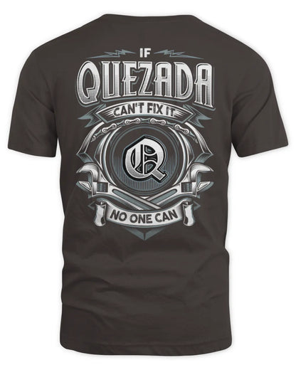 QUEZADA AP81-K4-626 - Personalized Ahmed Quote Apparel “If Ahmed Can't Fix It, No One Can” - Unisex Standard T-Shirt - Dark Chocolate