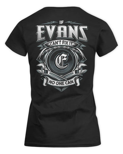 EVANS AP81-K4-626 - Personalized Ahmed Quote Apparel “If Ahmed Can't Fix It, No One Can” - Women's Standard T-Shirt - Black
