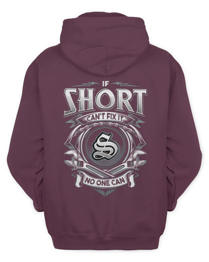 SHORT AP81-K4-626 - Personalized Ahmed Quote Apparel “If Ahmed Can't Fix It, No One Can” - Unisex Hoodie - Maroon