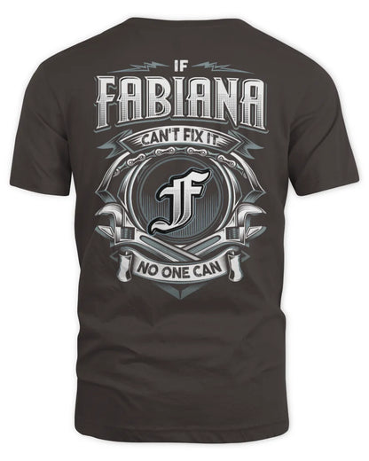 FABIANA AP81-K4-626 - Personalized Ahmed Quote Apparel “If Ahmed Can't Fix It, No One Can” - Unisex Standard T-Shirt - Dark Chocolate
