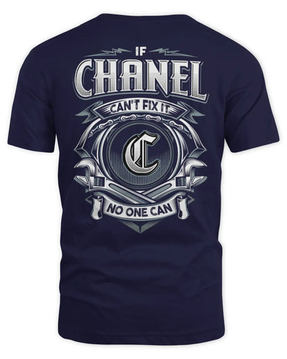 CHANEL AP81-K4-626 - Personalized Ahmed Quote Apparel “If Ahmed Can't Fix It, No One Can” - Unisex Standard T-Shirt - Navy