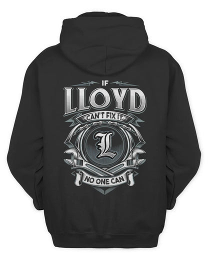 LLOYD AP81-K4-626 - Personalized Ahmed Quote Apparel “If Ahmed Can't Fix It, No One Can” - Unisex Hoodie - Black