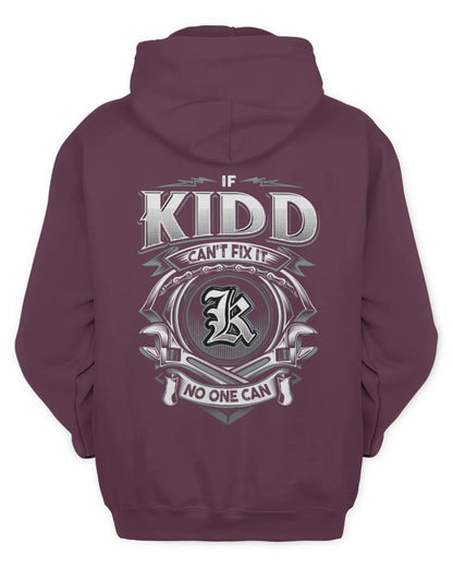 KIDD AP81-K4-626 - Personalized Ahmed Quote Apparel “If Ahmed Can't Fix It, No One Can” - Unisex Hoodie - Maroon