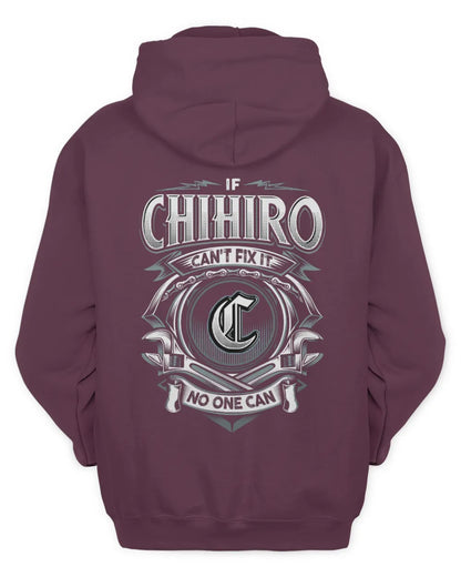 CHIHIRO AP81-K4-626 - Personalized Ahmed Quote Apparel “If Ahmed Can't Fix It, No One Can” - Unisex Hoodie - Maroon