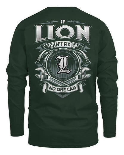 LION AP81-K4-626 - Personalized Ahmed Quote Apparel “If Ahmed Can't Fix It, No One Can” - Men's Long Sleeved T-Shirt - Forest Green