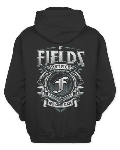 FIELDS AP81-K4-626 - Personalized Ahmed Quote Apparel “If Ahmed Can't Fix It, No One Can” - Unisex Hoodie - Black