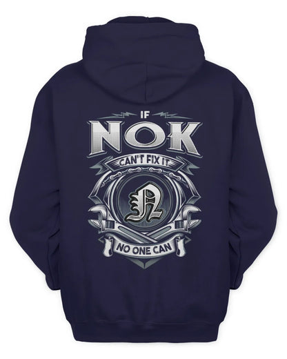 NOK AP81-K4-626 - Personalized Ahmed Quote Apparel “If Ahmed Can't Fix It, No One Can” - Unisex Hoodie - Navy