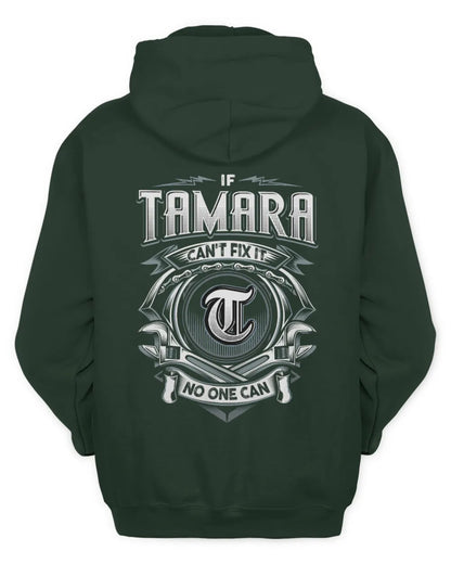 TAMARA AP81-K4-626 - Personalized Ahmed Quote Apparel “If Ahmed Can't Fix It, No One Can” - Unisex Hoodie - Forest Green
