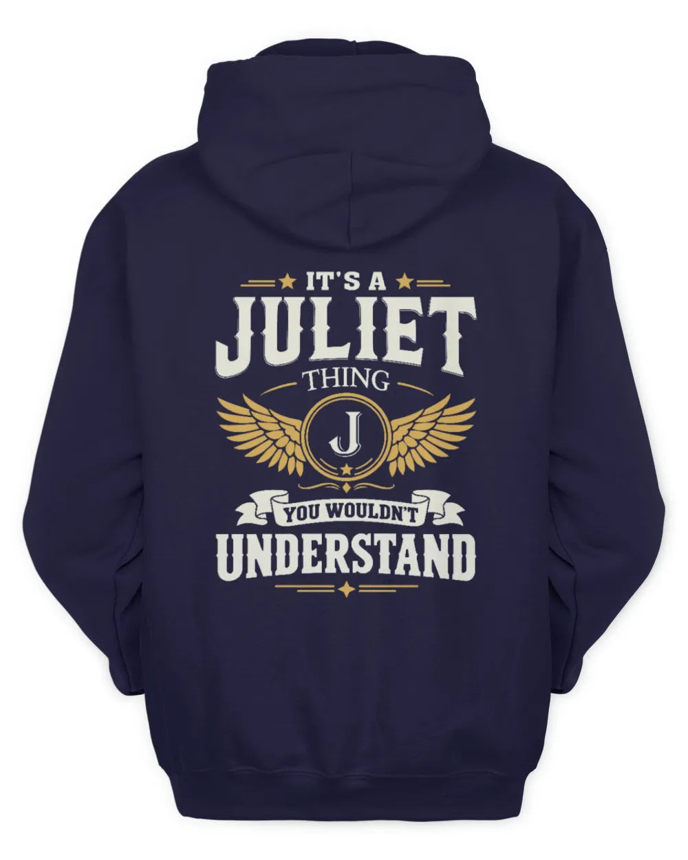 JULIET KT06-M008 It’s a [NAME] Thing – You Wouldn’t Understand | Personalized Vintage T-Shirt - Unisex Hoodie - Navy