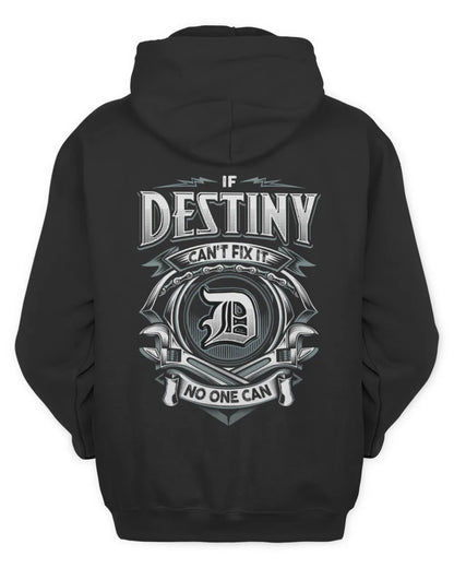 DESTINY AP81-K4-626 - Personalized Ahmed Quote Apparel “If Ahmed Can't Fix It, No One Can” - Unisex Hoodie - Black