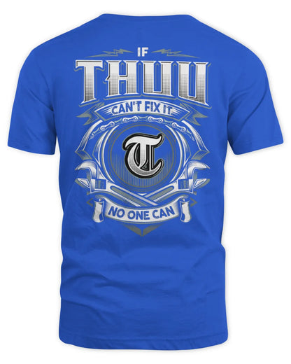 THUU AP81-K4-626 - Personalized Ahmed Quote Apparel “If Ahmed Can't Fix It, No One Can” - Unisex Standard T-Shirt - Royal