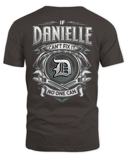 DANIELLE AP81-K4-626 - Personalized Ahmed Quote Apparel “If Ahmed Can't Fix It, No One Can” - Unisex Standard T-Shirt - Dark Chocolate