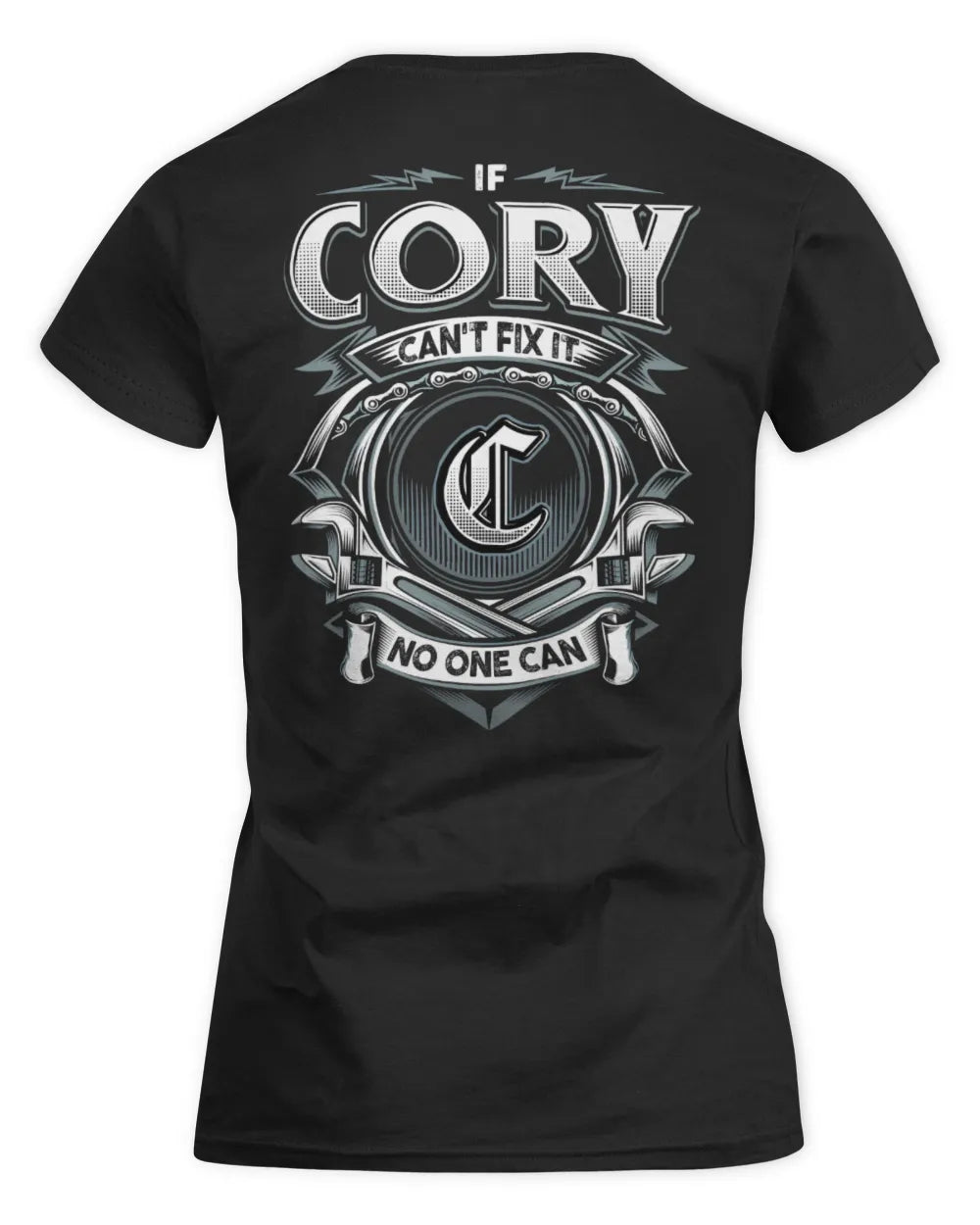 CORY AP81-K4-626 - Personalized Ahmed Quote Apparel “If Ahmed Can't Fix It, No One Can” - Women's Standard T-Shirt - Black