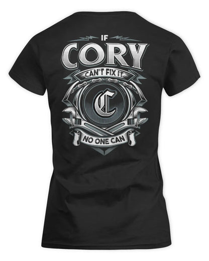 CORY AP81-K4-626 - Personalized Ahmed Quote Apparel “If Ahmed Can't Fix It, No One Can” - Women's Standard T-Shirt - Black