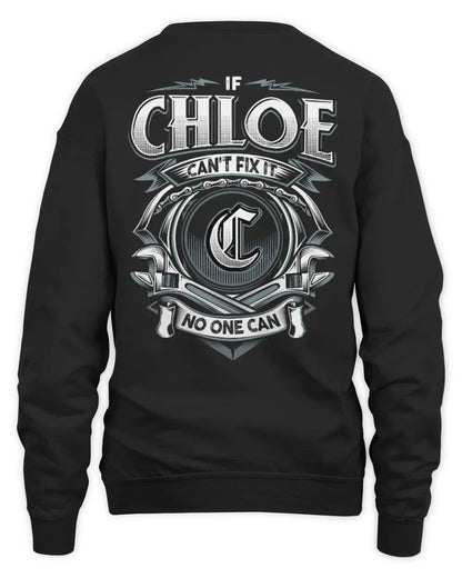 CHLOE AP81-K4-626 - Personalized Ahmed Quote Apparel “If Ahmed Can't Fix It, No One Can” - Unisex Sweatshirt - Black