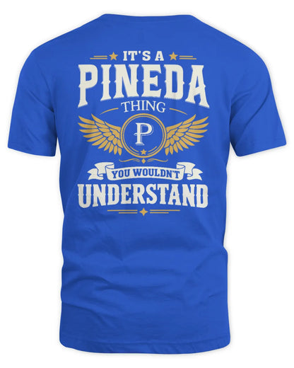 PINEDA KT06-M008 It’s a [NAME] Thing – You Wouldn’t Understand | Personalized Vintage T-Shirt - Unisex Standard T-Shirt - Royal