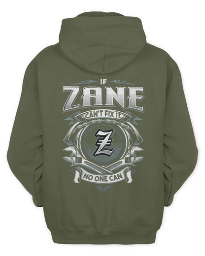 ZANE AP81-K4-626 - Personalized Ahmed Quote Apparel “If Ahmed Can't Fix It, No One Can” - Unisex Hoodie - Military Green