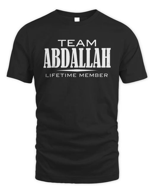 ABDALLAH BL62-K4-128 - Personalized “Team AARON Lifetime Member”