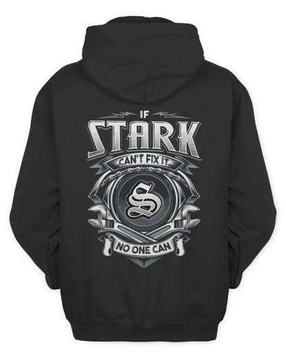 STARK AP81-K4-626 - Personalized Ahmed Quote Apparel “If Ahmed Can't Fix It, No One Can” - Unisex Hoodie - Black