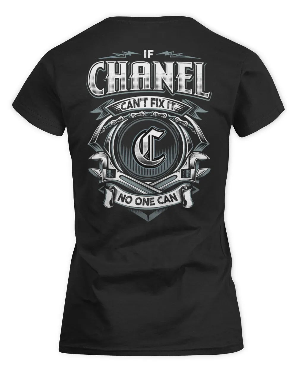 CHANEL AP81-K4-626 - Personalized Ahmed Quote Apparel “If Ahmed Can't Fix It, No One Can” - Women's Standard T-Shirt - Black