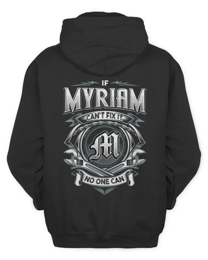 MYRIAM AP81-K4-626 - Personalized Ahmed Quote Apparel “If Ahmed Can't Fix It, No One Can” - Unisex Hoodie - Black