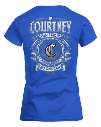 COURTNEY AP81-K4-626 - Personalized Ahmed Quote Apparel “If Ahmed Can't Fix It, No One Can” - Women's Standard T-Shirt - Royal