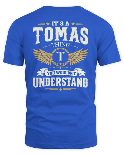TOMAS KT06-M008 It’s a [NAME] Thing – You Wouldn’t Understand | Personalized Vintage T-Shirt - Unisex Standard T-Shirt - Royal
